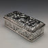 1896 British antique sterling silver box 160g George Nathan